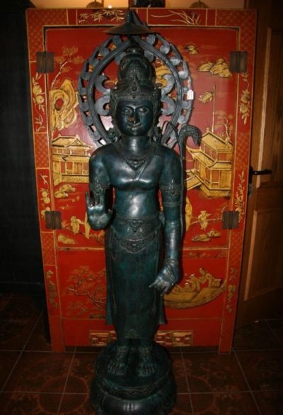 Bodhisattva aus Bronze