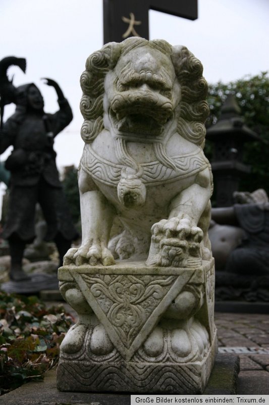 Chinesische Tempel Löwen