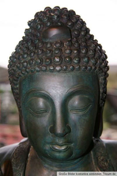 Bronze Thai Buddha. Onlineshop asian-garden.de