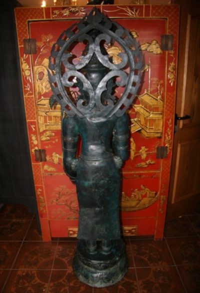 Bodhisattva aus Bronze. Onlineshop asian-garden.de
