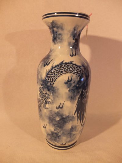 Lange/dünne China-Vase, 45 cm