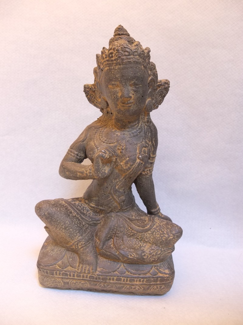 Stein Buddha "Shiva" Material: Stein Bemerkung: 10 Stück vorhanden Maße: 34 x 18 cm