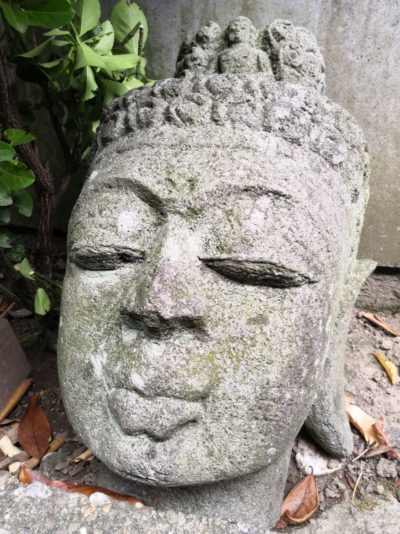 Buddha Kopf, thailändisch Material: Stein