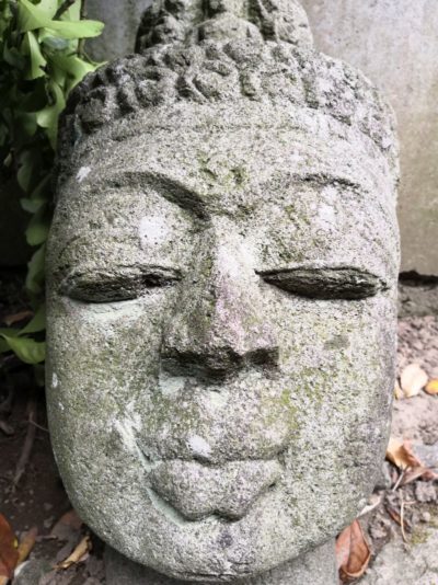 Buddha Kopf, thailändisch Material: Stein