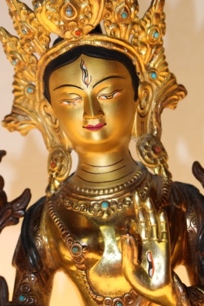 Weisse Tara Buddha Figur - Onlineshop asian-garden.de