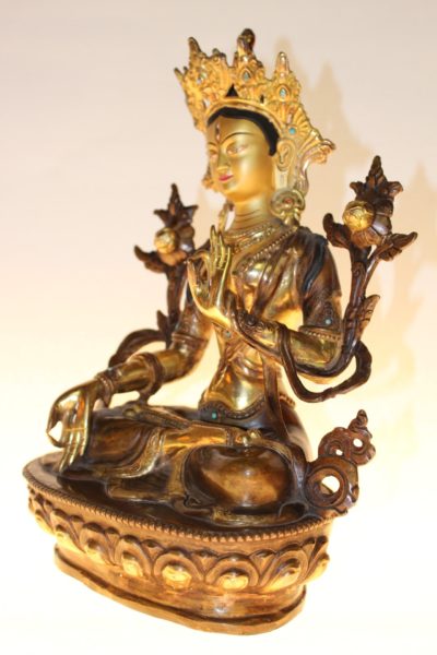Weisse Tara Buddha Figur - Onlineshop asian-garden.de