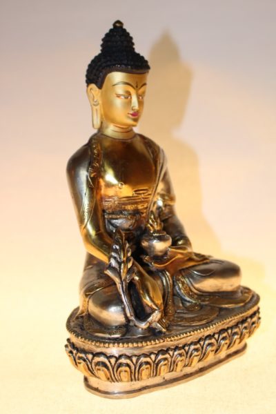 Medizinbuddha Bronze, Buddhafigur - Onlineshop asian-garden.de