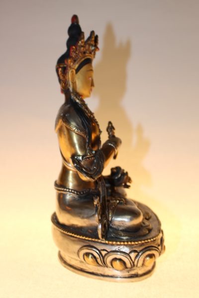 Ädi-Buddha Vajrasattwa, Bronze, Buddhafigur - Onlineshop asian-garden.de